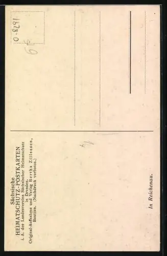 AK Reichenau, Flusspartie im Ort