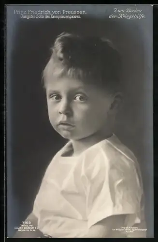 AK Portrait von Prinz Friedrich Georg von Preussen als Kleinkind