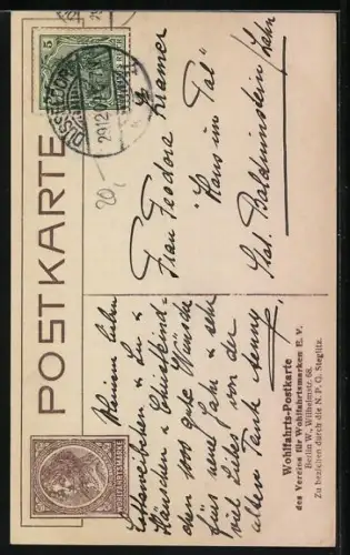 AK Kaiserin Auguste Victoria Königin von Preussen mit der Kronprinzessin