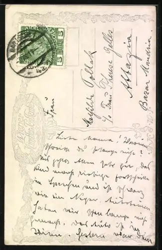 Künstler-AK Brüder Kohn (B.K.W.I) Nr.1014: Dame im Gewand