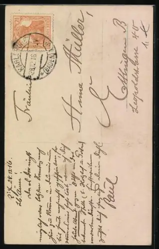 AK Grossherzogin Hilda von Baden, Portrait