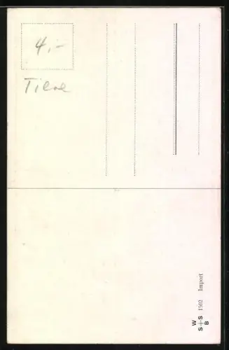 Künstler-AK M.Müller jun.: Eine Fliege kitzelt eine Katze an der Nase