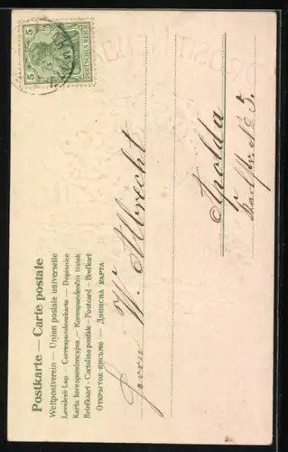 AK Katze sitzt vor einem Fisch