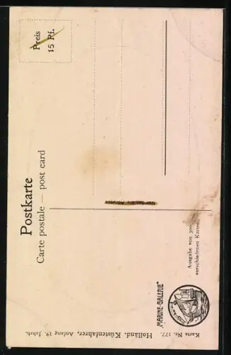 Künstler-AK Christopher Rave: Holländischer Küstenfahrer, Anfang des 19. Jahrh.