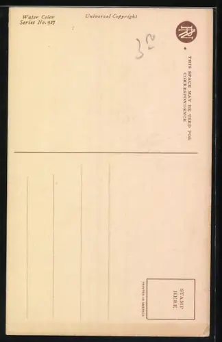 AK Kleiner Junge in einer Zeitung