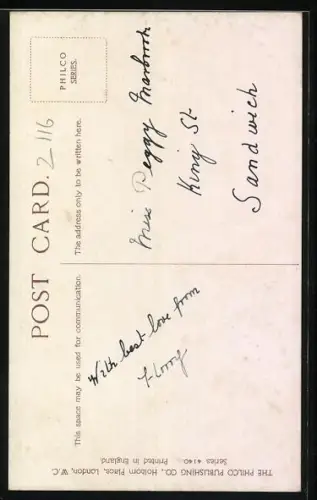 AK Drei Mädchen schmücken die Braut