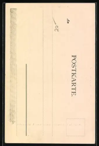 AK Goethe im 77. Lebensjahre gezeichnet von L. Sebbers