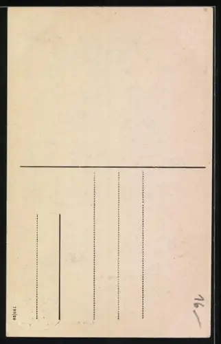 AK Alma von Goethe als Kind, Portrait