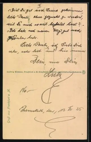 AK Portrait Goethe mit Zopf