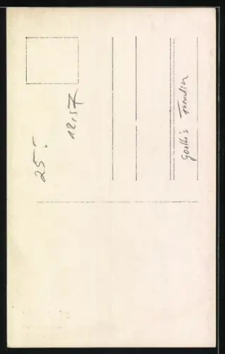 AK Charlotte von Stein, Reliefbild