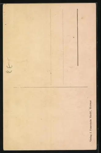 AK Johann Wolfgang v. Goethe, Büste