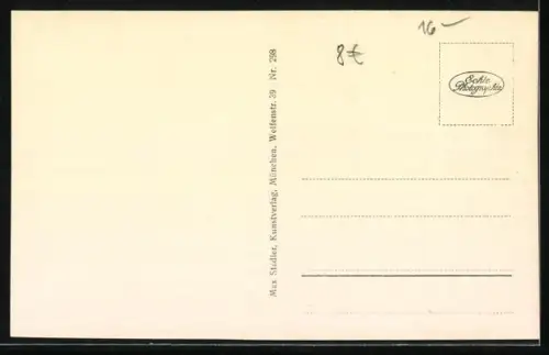 AK Egern, Dichtergräber Ganghofer u.Thoma