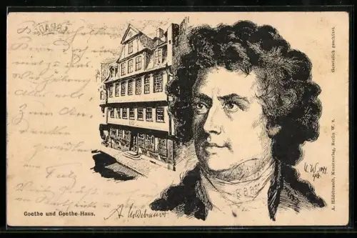 AK Goethe und Goethe-Haus
