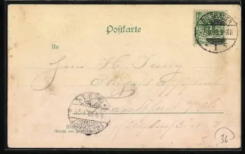 AK Goethe und Goethe-Haus