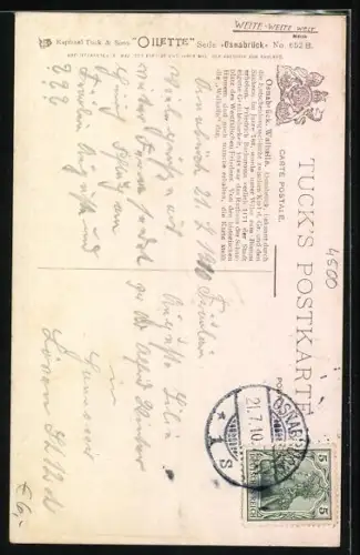 Künstler-AK Charles F. Flowerr: Osnabrück, Walhalla