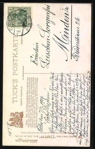 Künstler-AK Charles F. Flower: Cöln, Drei Königen Törchen