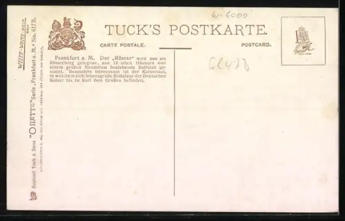 Künstler-AK Charles F. Flower: Römer mit Brunnen