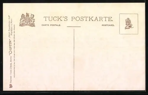 Künstler-AK Charles F. Flower: Frankfurt a/Main, Grande Hôtel Frankfurter Hof