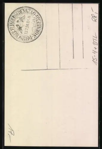 AK Nürnberg, Erinnerung an die deutschen Fliegertage Nürnberg-Fürth 1924, Protektor Rupprecht v. Bayern