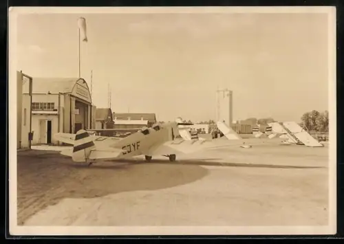 AK Borkenberge bei Dülmen, Segelflugzeuge der Verbandssegelfliegerschule