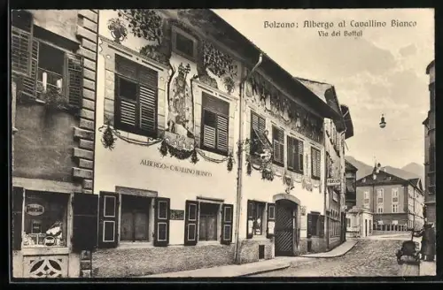 AK Bolzano, Albergo al Cavallino Bianco, Via dei Bottai