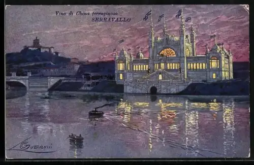 Künstler-AK G. Guerzoni: Torino, Esposizione Internazionale 1911, Padiglione dell`Argentina