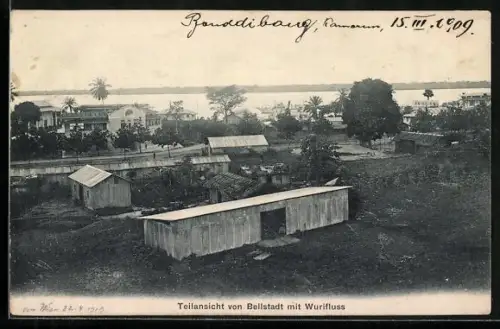 AK Bellstadt, Teilansicht mit Wurifluss