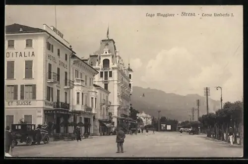 AK Stresa, Promenade et Hotel d`Italie