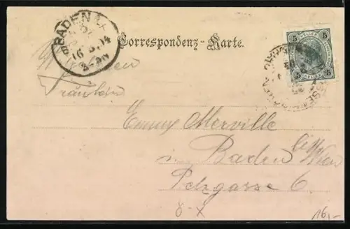 AK Weinzierl am Walde, Gross-Heinrichschlag, Teilansicht, St. Johann und Curanstalt Burg Hartenstein