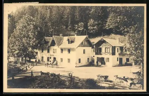 AK Kleinzell /N. Ö., Gasthaus zum Gütenbach, Inh. A Zöchling