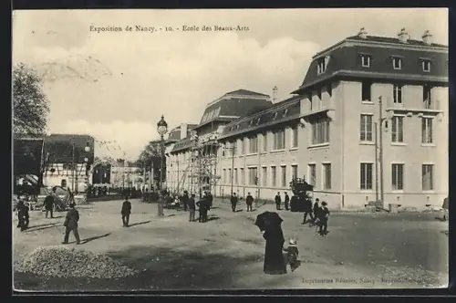 AK Nancy, Exposition, Ausstellung, Ecole des Beaux-Arts