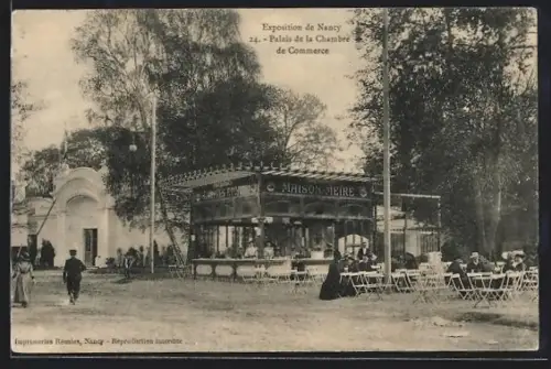 AK Nancy, Exposition de Nancy, Palais de la Chambre de Commerce