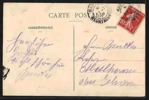 AK Nancy, Exposition de Nancy, Palais de la Chambre de Commerce