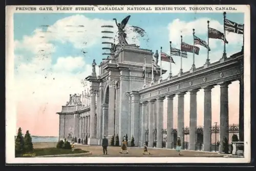 AK Toronto, Canadian National Exhibition, Princes Gate, Fleet Street