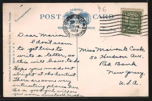 AK Toronto, Canadian National Exhibition, Princes Gate, Fleet Street