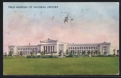AK Chicago, International Exposition 1933, Field Museum of Natural History