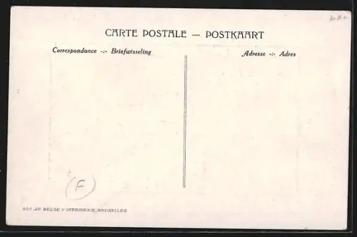 AK Gand, Wereldtenoonstelling 1913, Hoofdingang