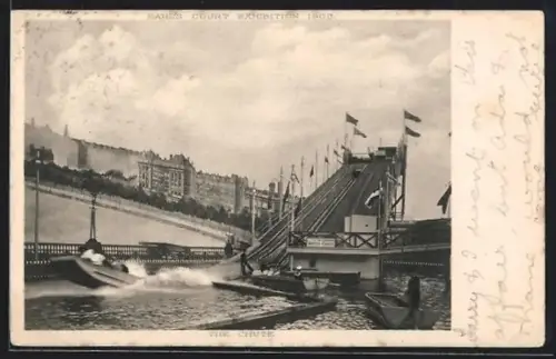 AK London, Earl`s Court Exhibition 1903, The Chute, Volksfest
