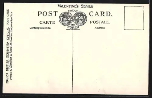 AK London, Franco-British Exhibition, Colonial Sections, The Great White City