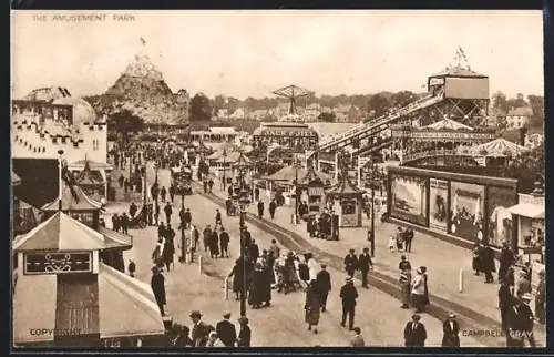 AK London, Empire Exhibition 1924, The Amusement Park