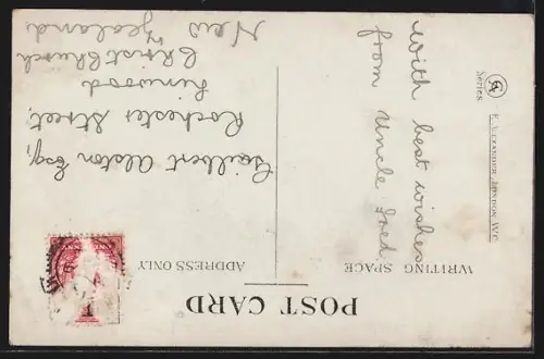 AK London, Franco-British Exhibition, The Stadium shewing Swimming Tank