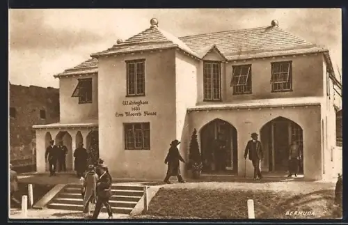 AK London, Empire Exhibition 1924, Bermuda, Tom Moore`s House