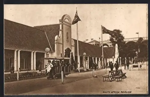 AK London, Empire Exhibition 1924, South Africa Pavilion