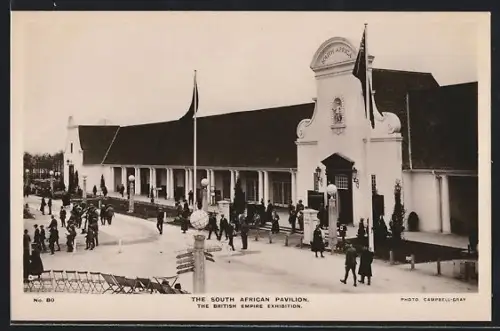 AK London, British-Empire Exhibition 1924, the South African Pavilion