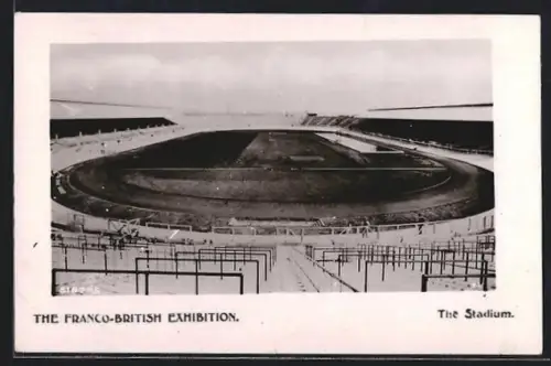 AK London, Franco-British Exhibition, The Stadium