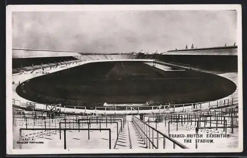 AK London, Franco-British Exhibition 1908, The Stadium