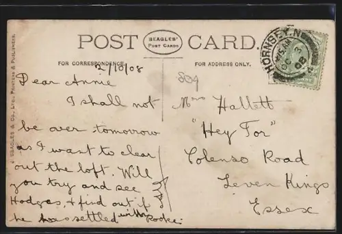 AK London, Franco-British Exhibition 1908, The Stadium