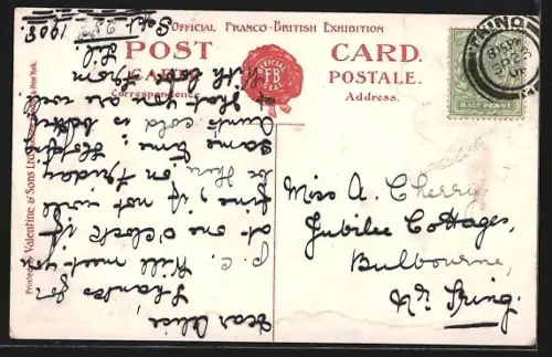 AK London, Franco-British Exhibition 1908, Upper Crescent