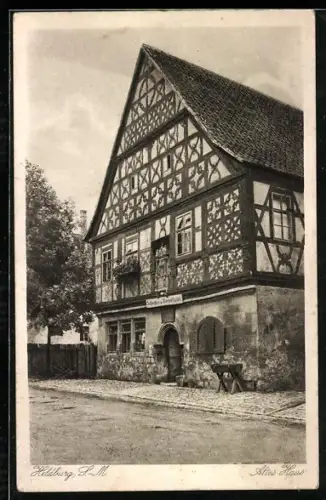 AK Heldburg /S.-M., Altes Haus