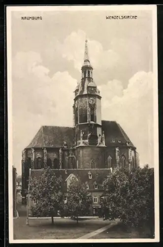 AK Naumburg / Saale, Wenzelskirche